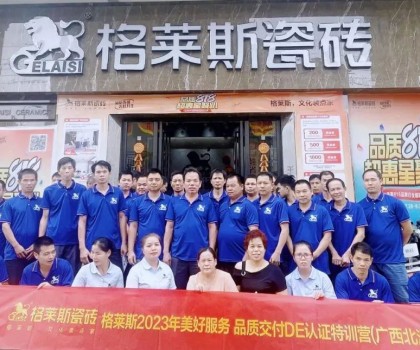 格萊斯瓷磚Ⅹ明珠科筑│【美好服務(wù) 品質(zhì)交付】DE專項(xiàng)培訓(xùn)會（北流站）圓滿結(jié)束