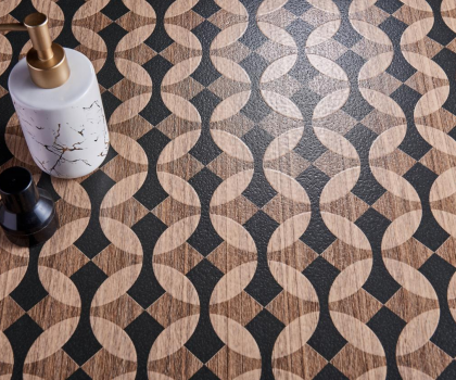 蒙娜麗莎瓷磚流金曜影｜解構幾何拼花美學，演繹多重質感藝術